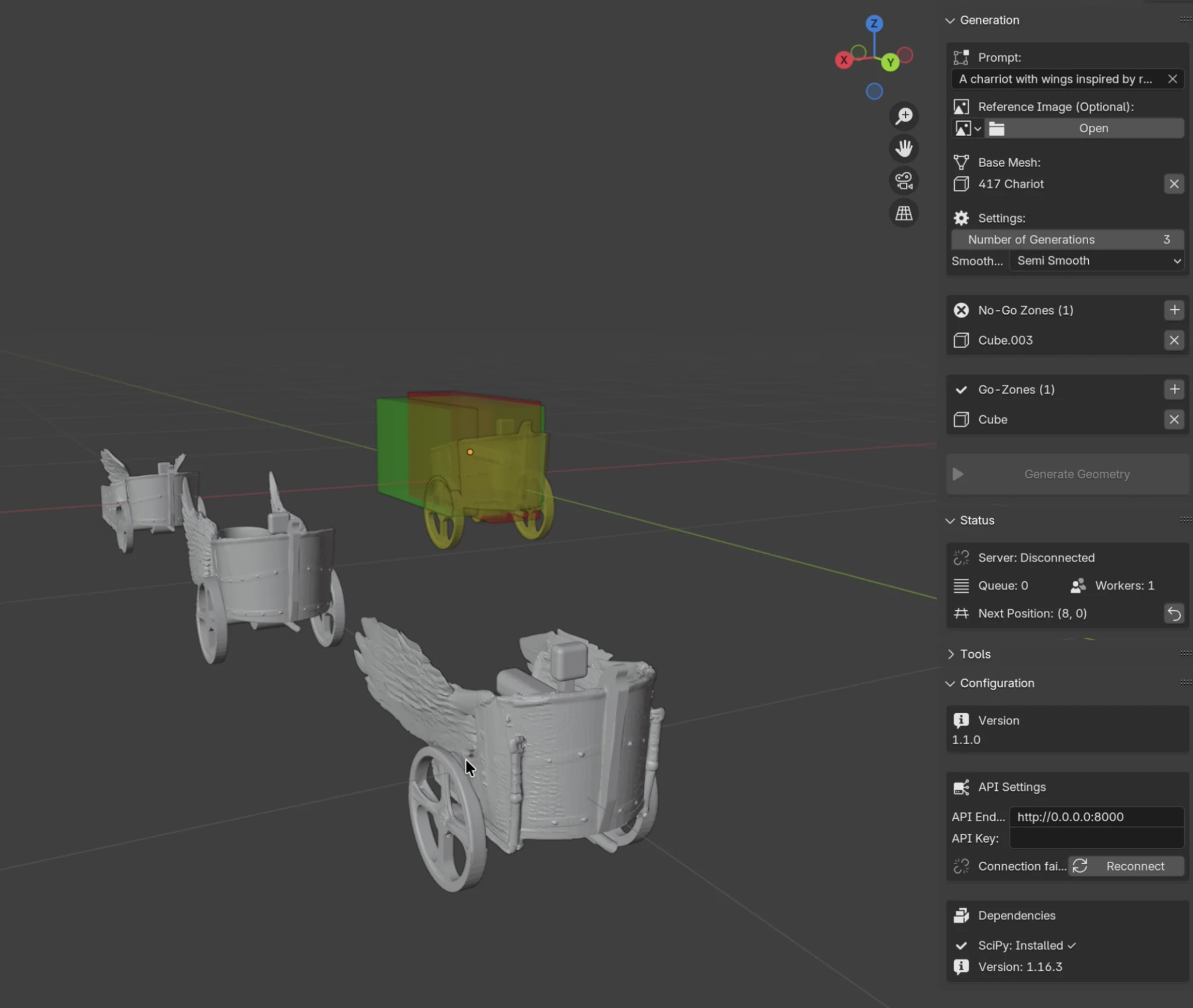 From Studio to Robot: Well-Integrated 3D Generation