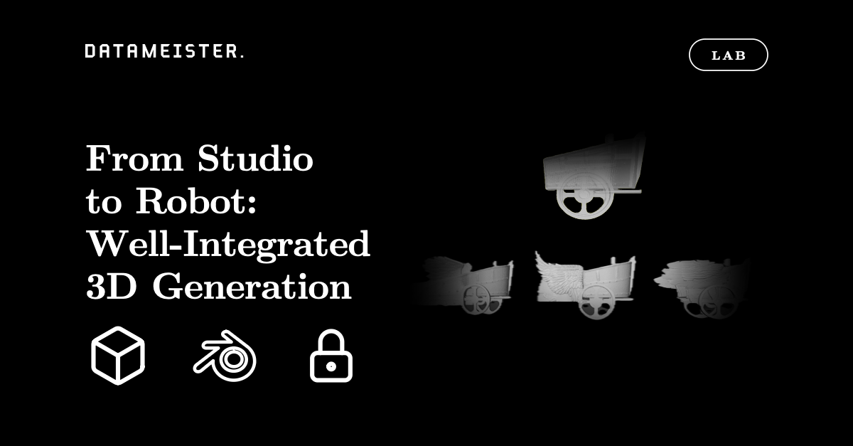 From Studio to Robot: Well-Integrated 3D Generation