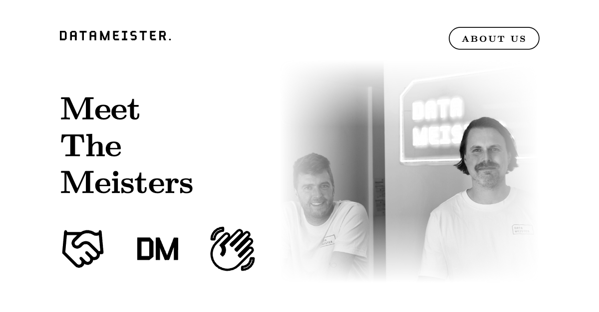 Meet The Meisters: Founders of Datameister | Datameister