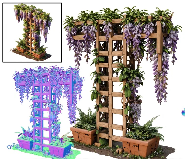 Trellis 2: Scaling 3D Generation with Improved Efficiency and Control