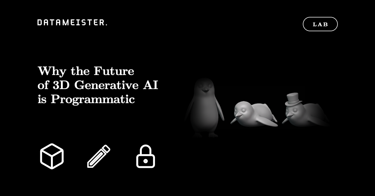 Why the Future of 3D Generative AI is Programmatic